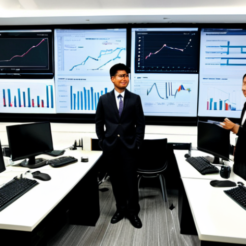 Home 14 **
"A bustling modern office in Manila, Philippines, showcasing Filipino IT professionals working on computers, fully clothed in professional attire, appropriate content, safe for work. The scene emphasizes collaboration and innovation, with charts and graphs displayed on screens. Perfect anatomy, correct proportions, natural pose, well-formed hands, proper finger count, natural body proportions, professional, modest, family-friendly."
**