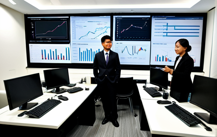 **

"A bustling modern office in Manila, Philippines, showcasing Filipino IT professionals working on computers, fully clothed in professional attire, appropriate content, safe for work. The scene emphasizes collaboration and innovation, with charts and graphs displayed on screens. Perfect anatomy, correct proportions, natural pose, well-formed hands, proper finger count, natural body proportions, professional, modest, family-friendly."

**